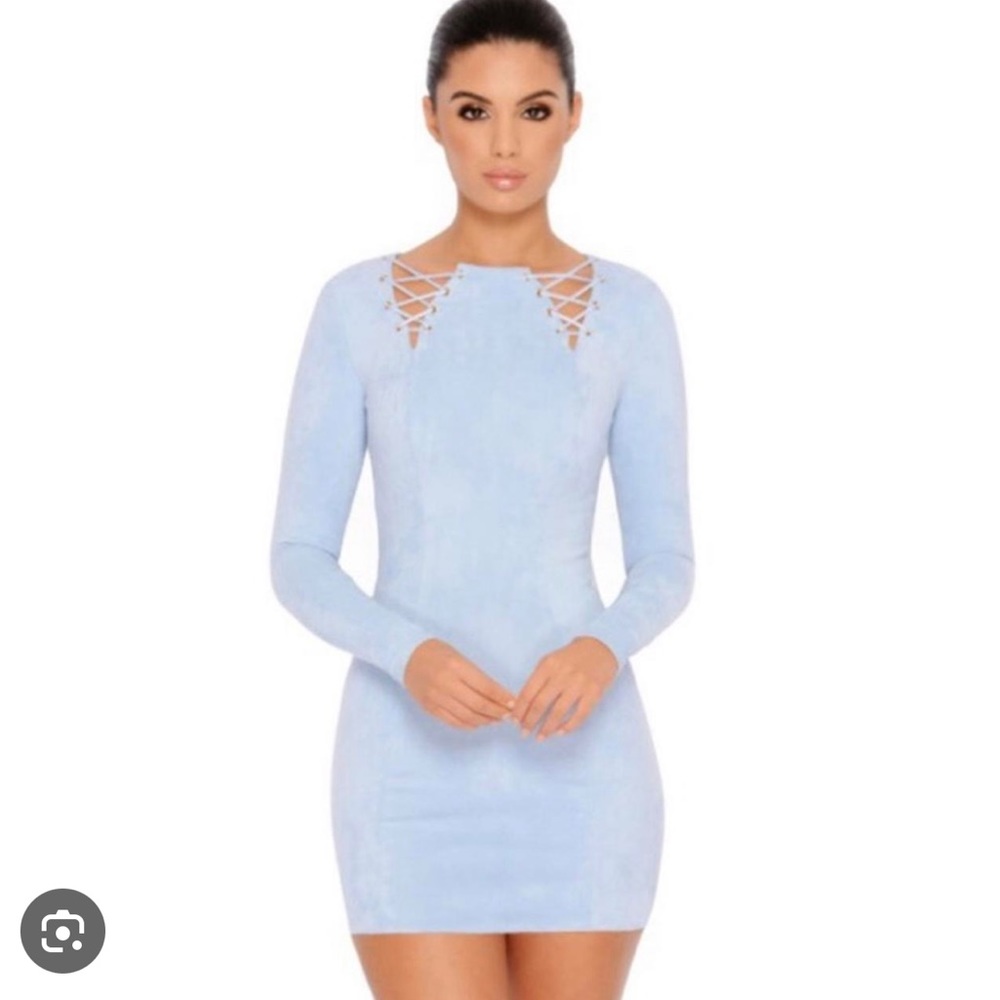 BNWT Oh Polly long sleeve mini dress